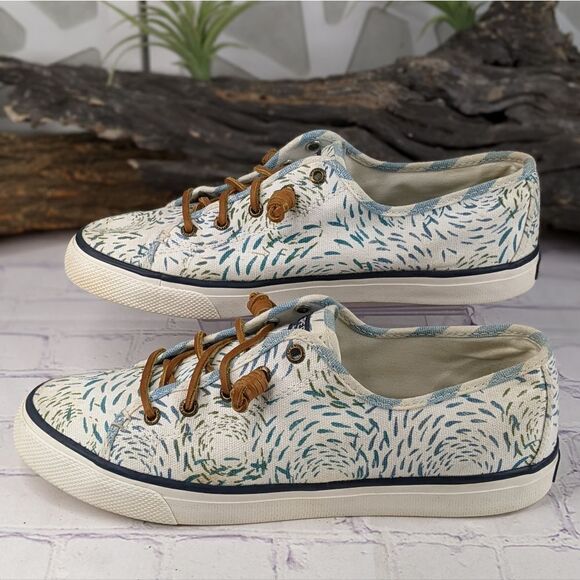 Sperry Top-Sider Seacoast Fish Circle Fashion Sneaker - Picture 4 of 12